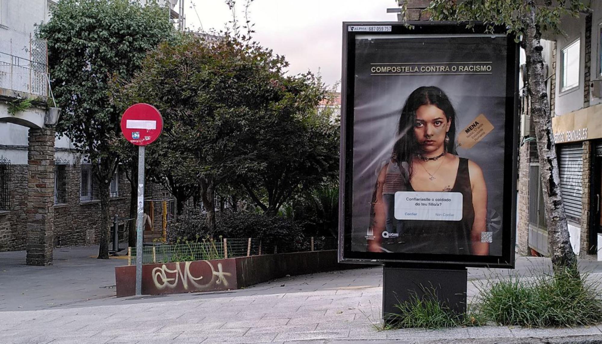 Campaña racista Santiago de Compostela